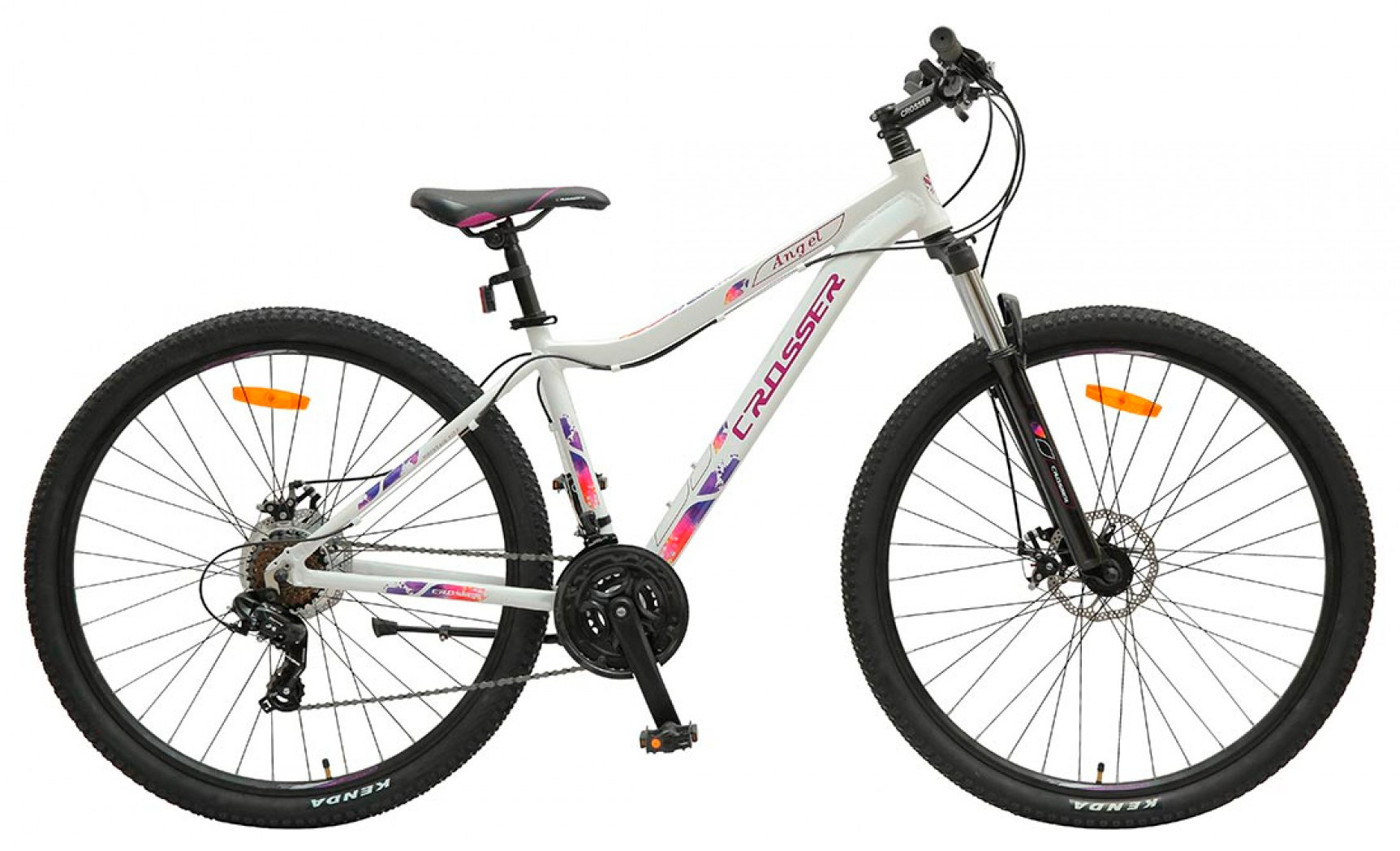 Фотографія Велосипед Crosser Angel 29" 2021, розмір М, white